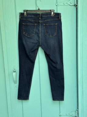 Kut from the Kloth Dark Blue High Rise Ankle Skinny